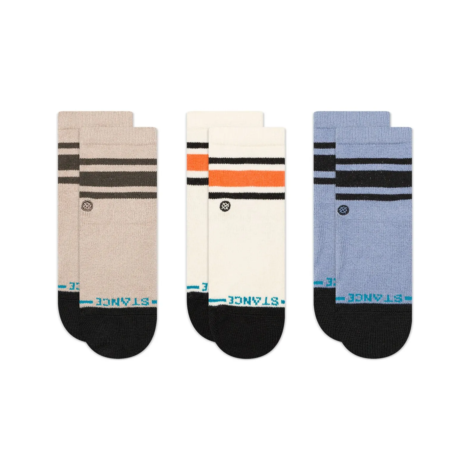 Baby & Toddler Crew Socks 3 Pack