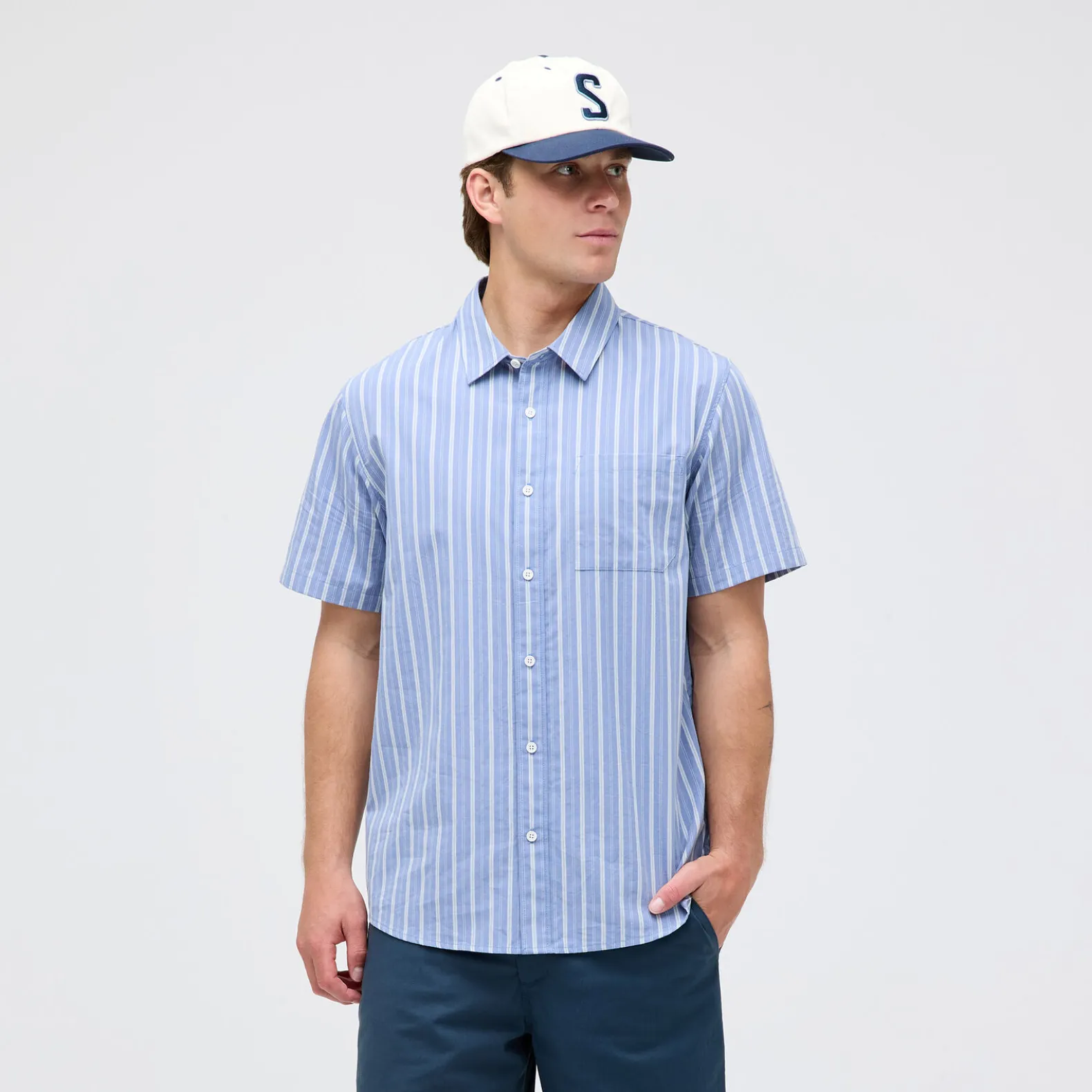 Bales Button Up Organic Cotton Shirt
