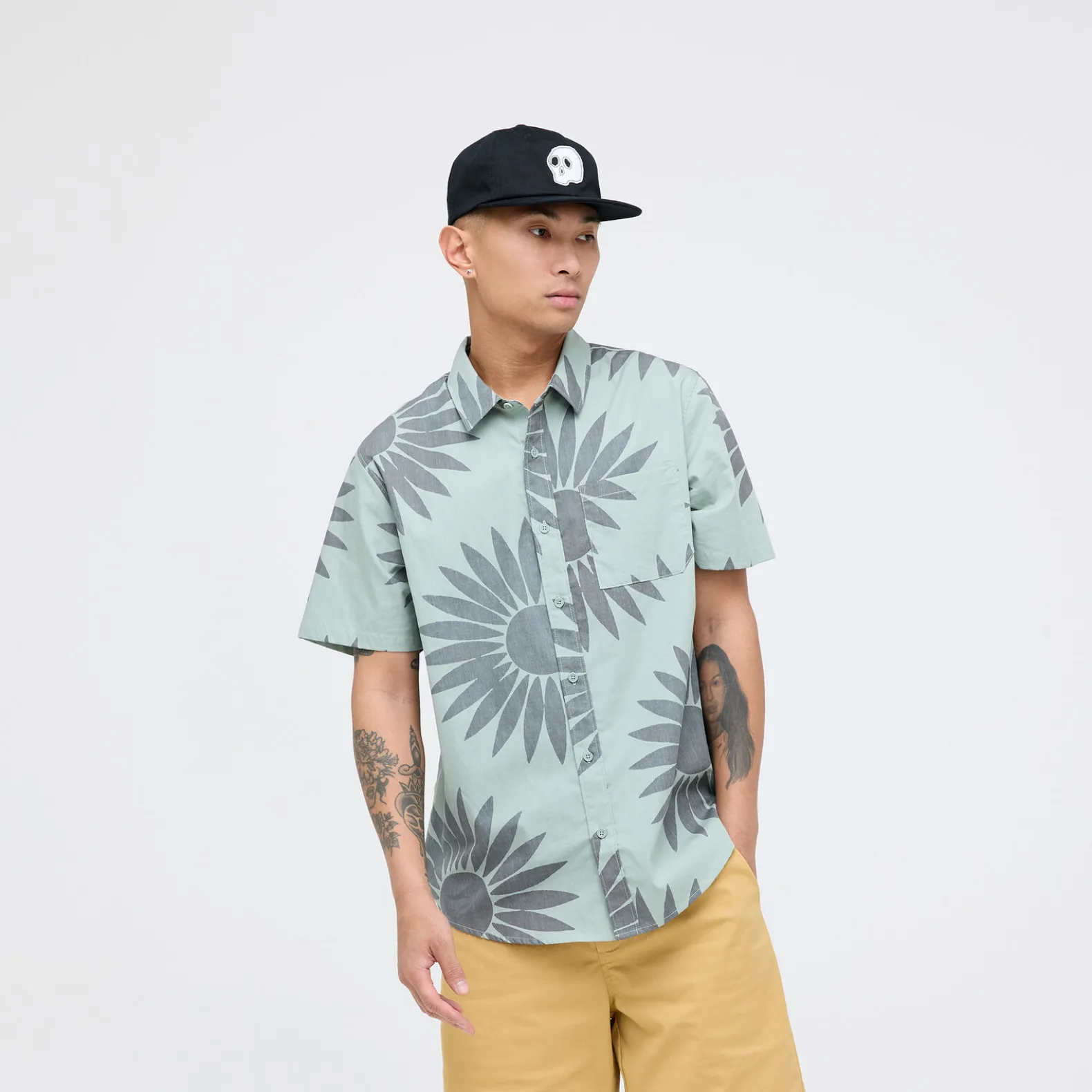 Bales Button Up Organic Cotton Shirt