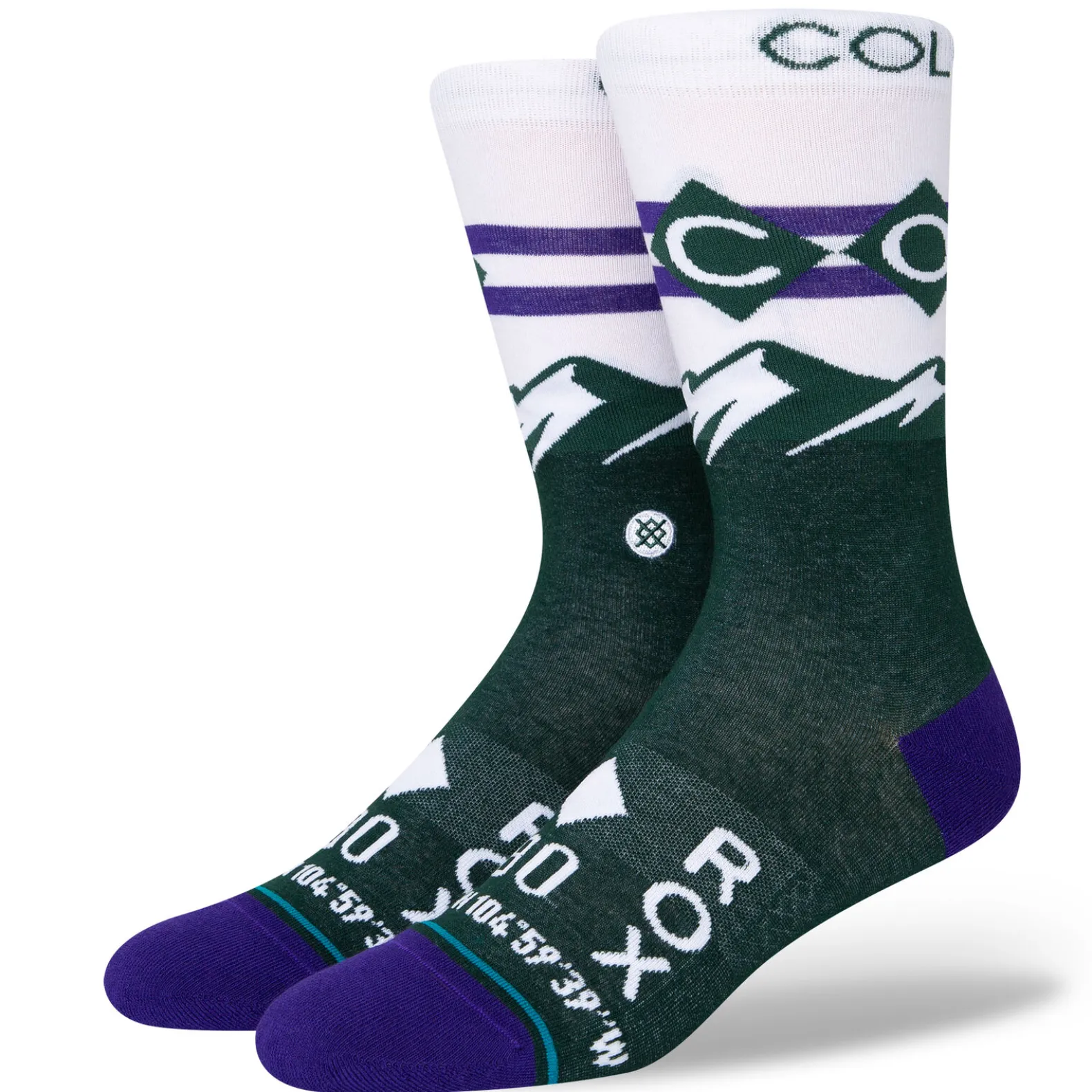 Colorado Rockies City Connect Crew Socks