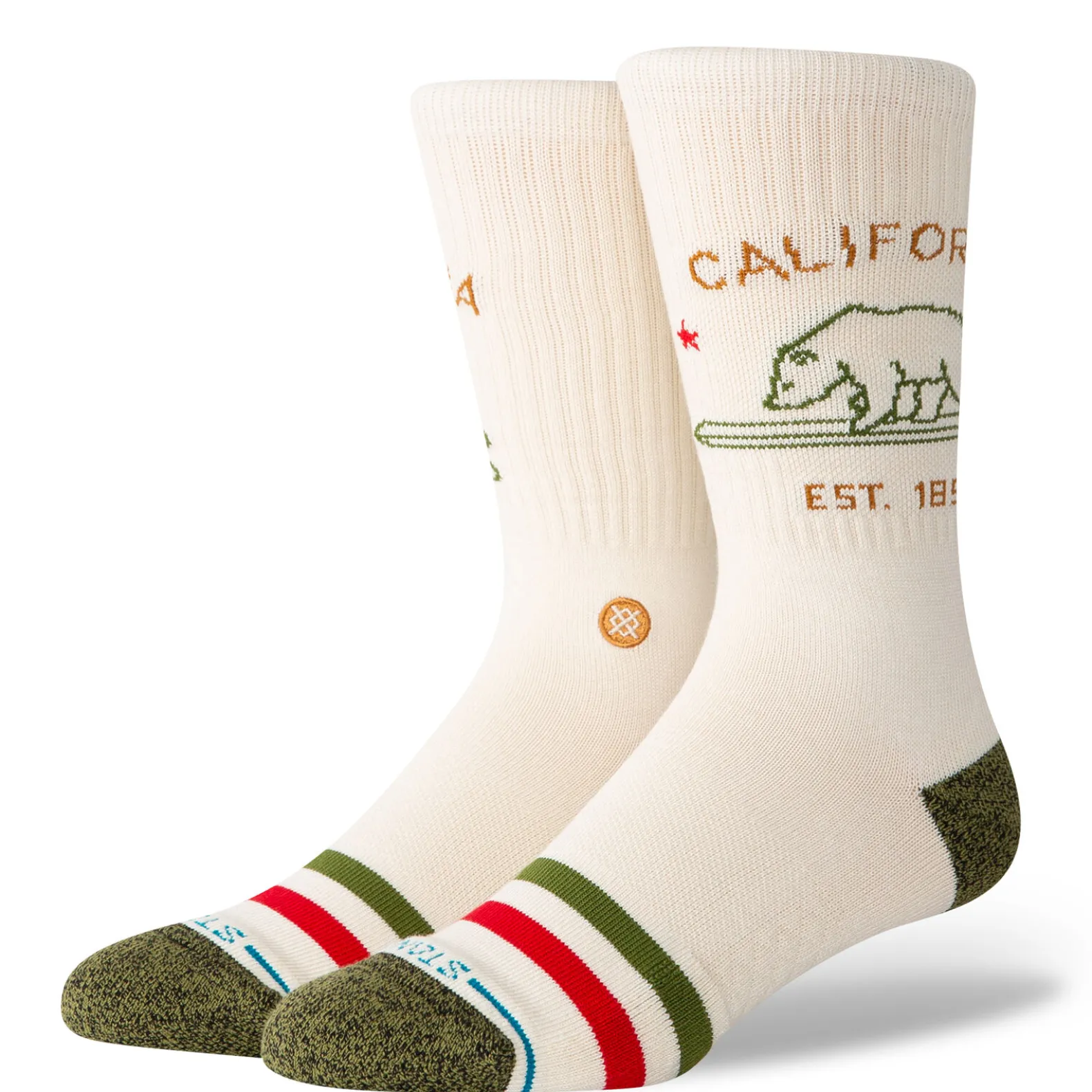 Cotton Crew Medium Cushion Socks