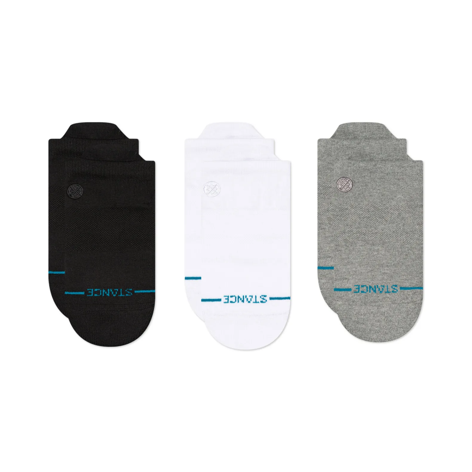 Icon Casual Tab Socks 3 Pack
