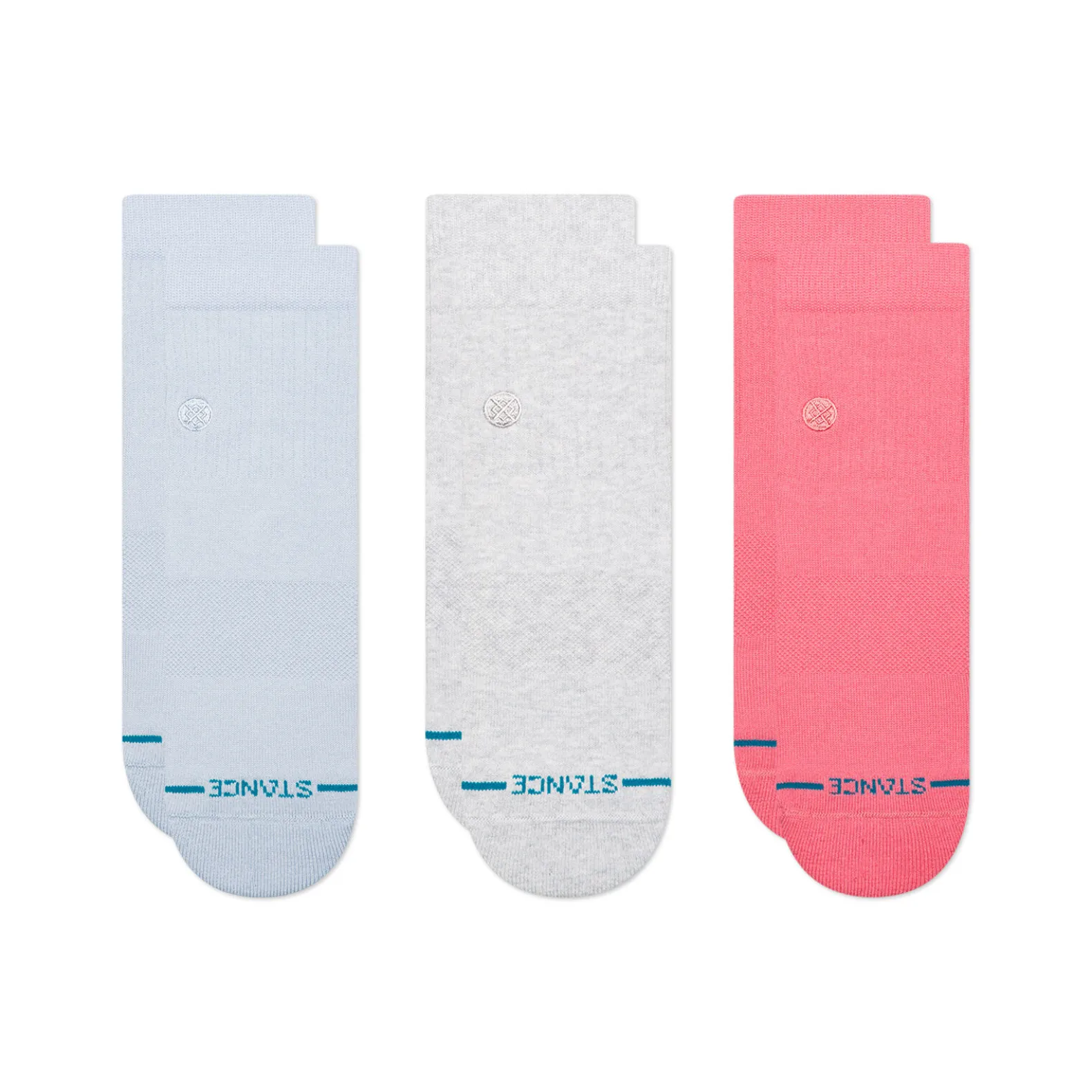 Icon Quarter Socks 3 Pack