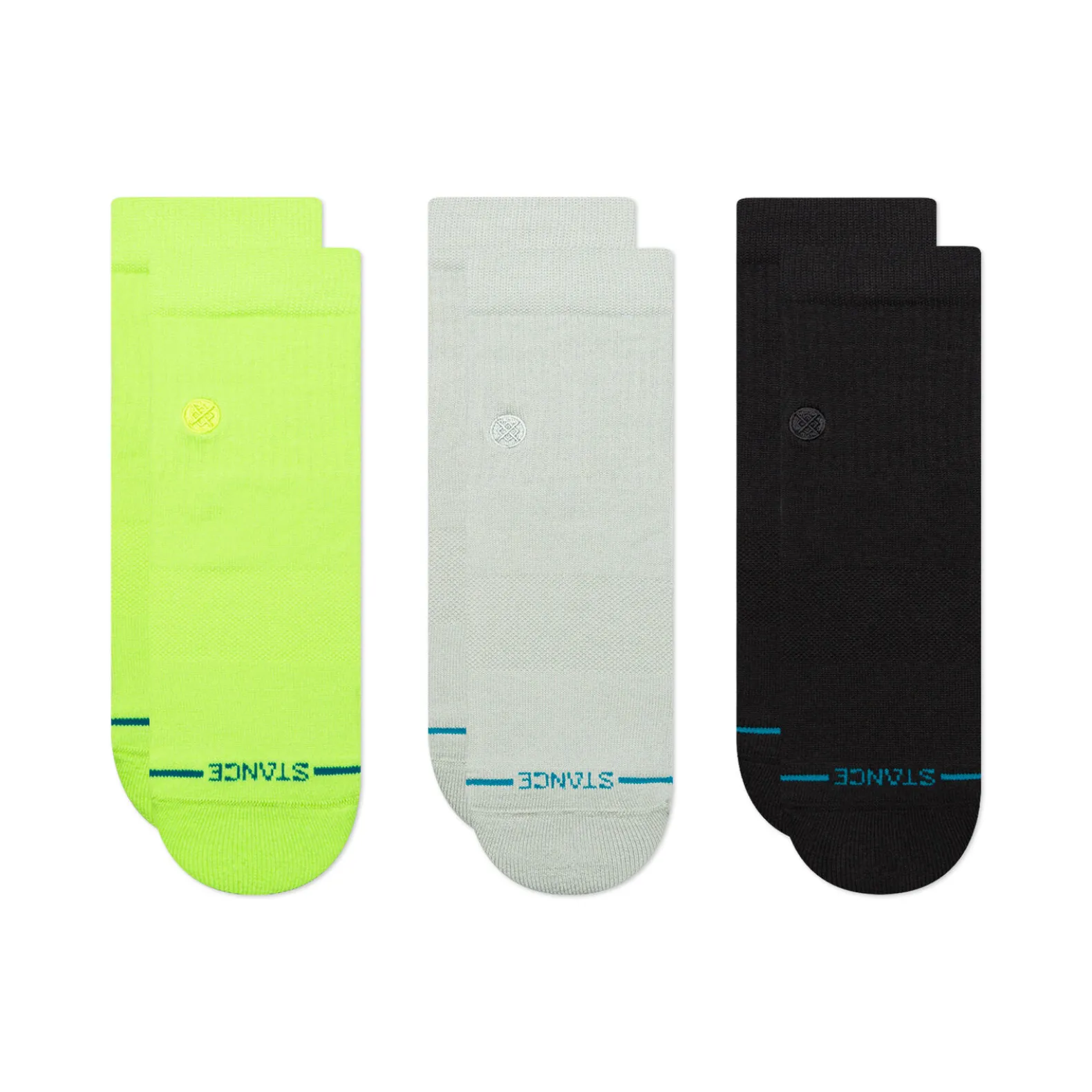 Icon Quarter Socks 3 Pack