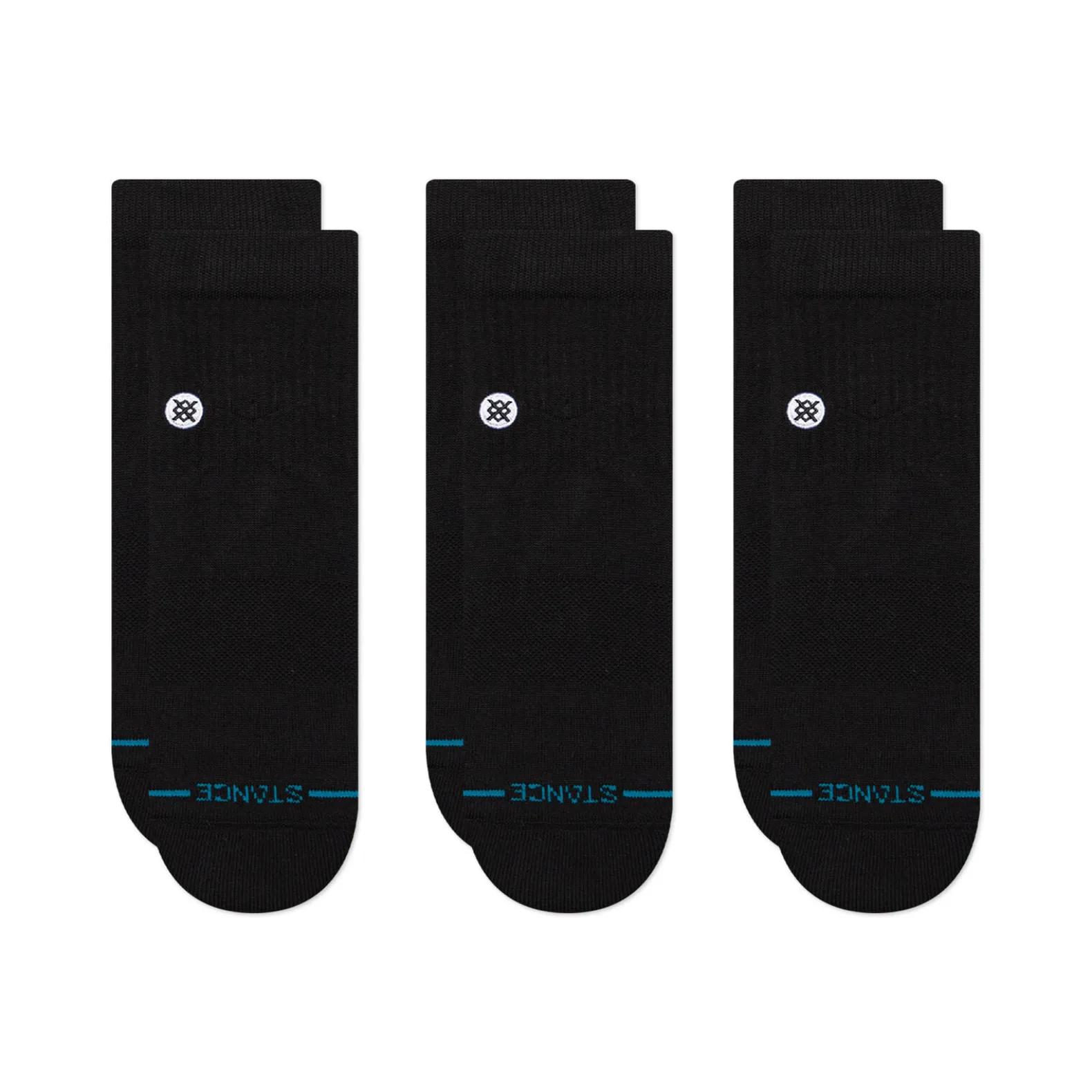 Icon Quarter Socks 3 Pack
