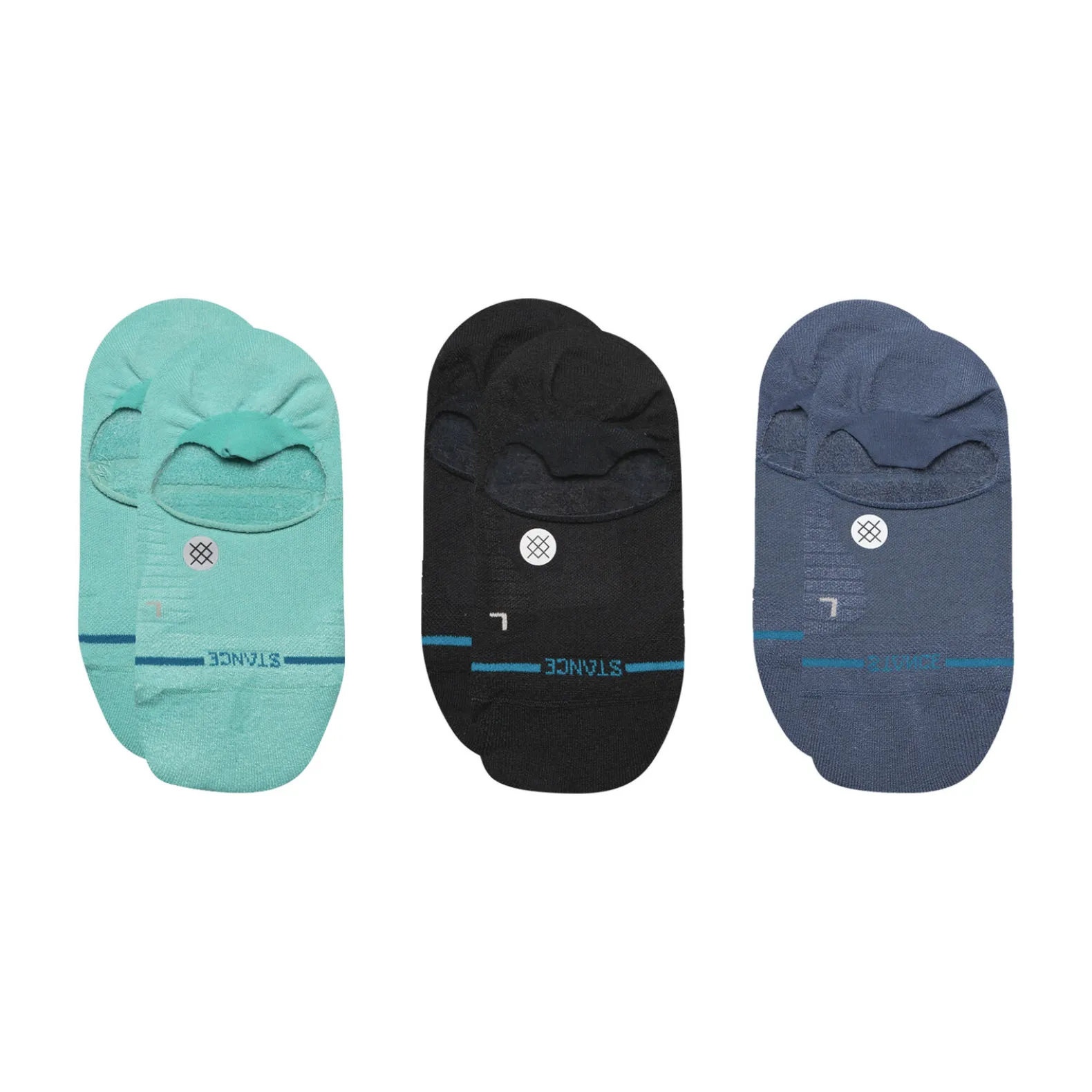 Light Performance No Show Socks 3 Pack