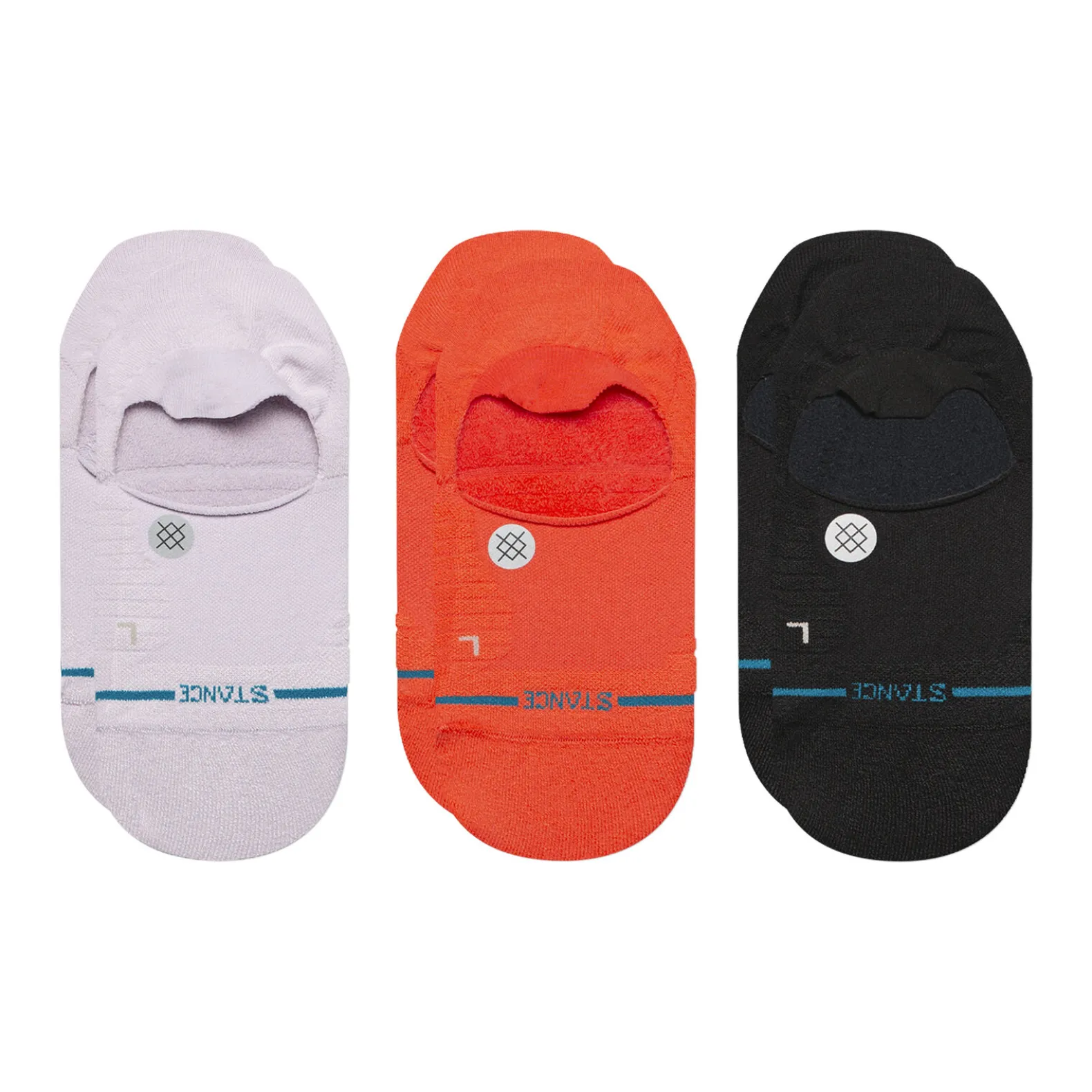 Light Performance No Show Socks 3 Pack