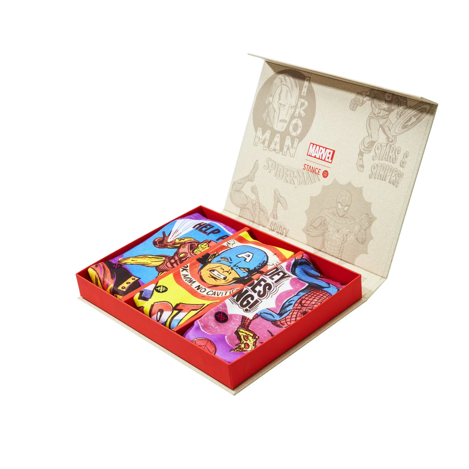 Marvel X Stance Crew Socks Box Set