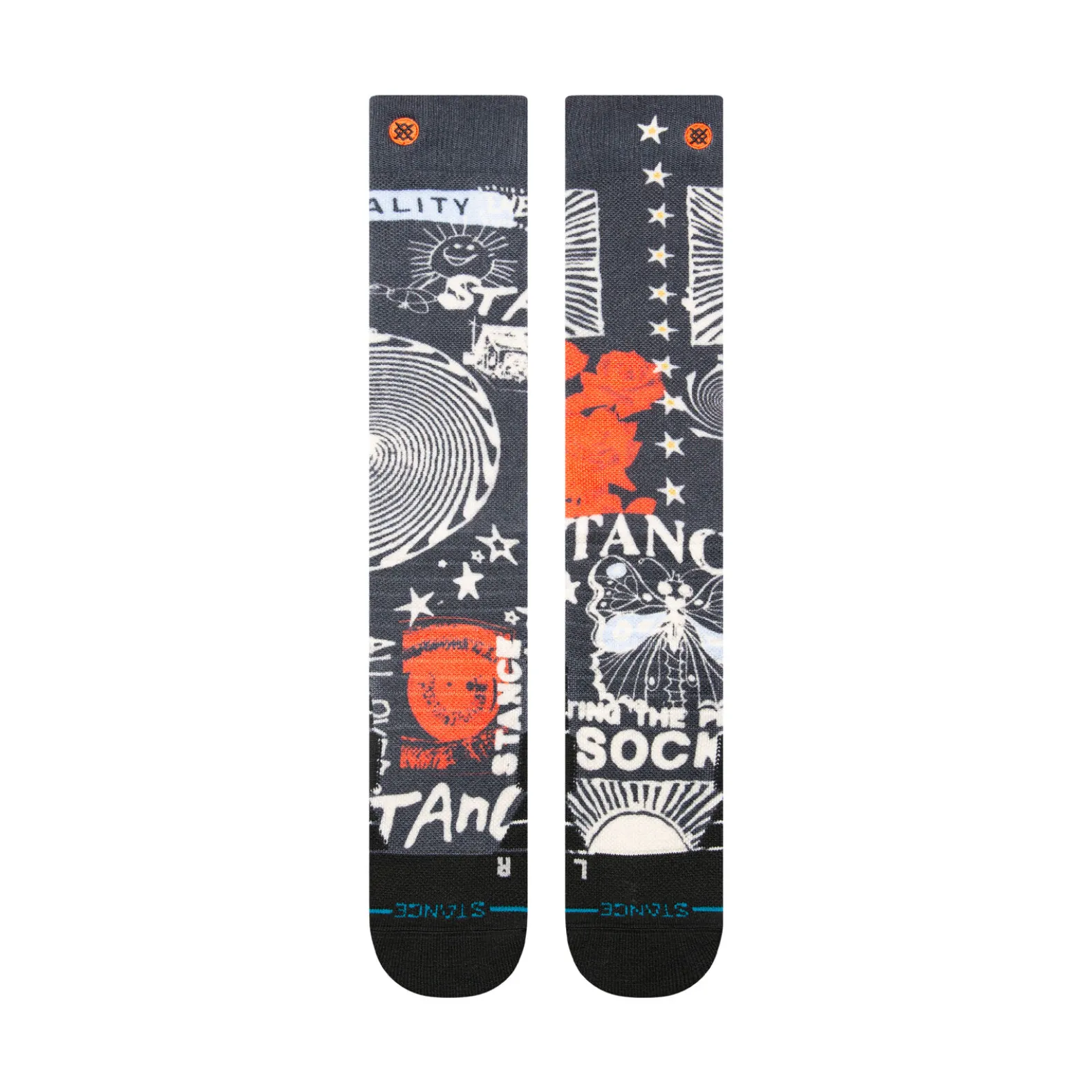 Medium Poly Snow Otc Socks