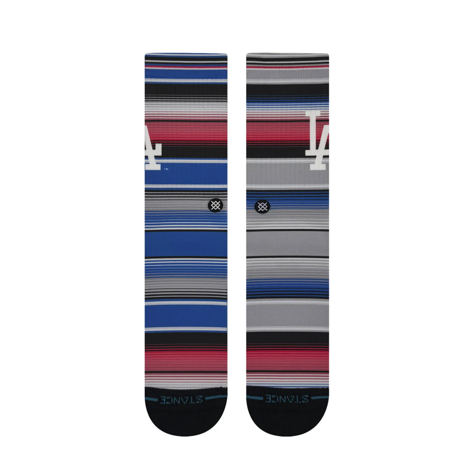 MLB Dodgers Serape Poly Crew Socks