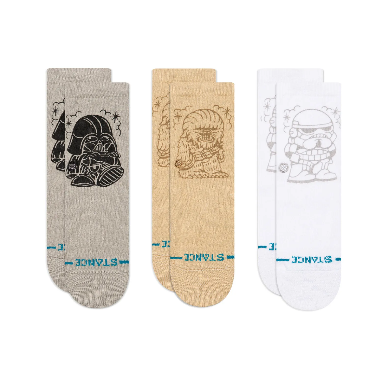 Star Wars|Stance Baby & Toddler Crew Socks 3 Pack